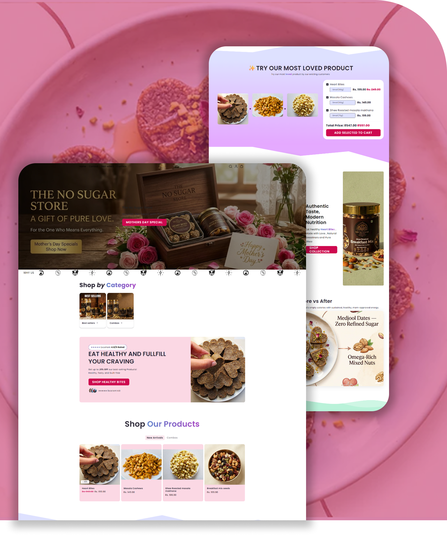 Digital foundation and eCommerce web development visual